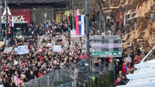 Na Slaviji 15 minuta tišine